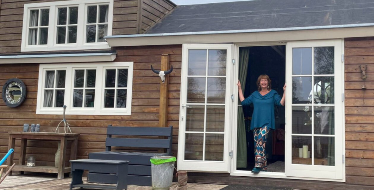 Marjo kiest bewust camping voor tiny house