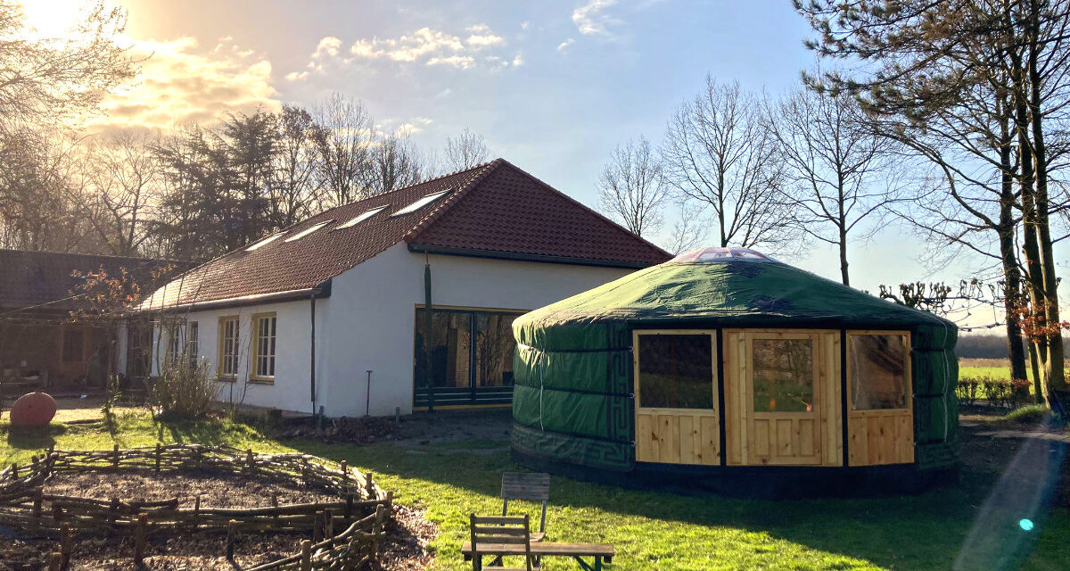 Terug naar puurheid in oerse yurt