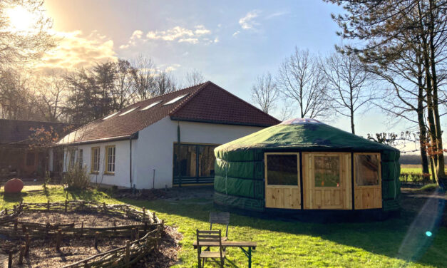 Terug naar puurheid in oerse yurt