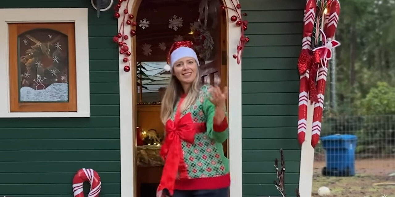 Kerstsfeer in kleine huisjes